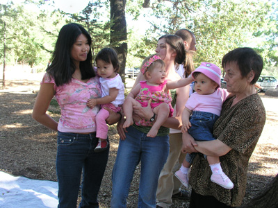 Alexandra, Dona and Nicole