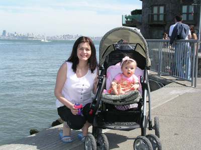 Zlatina and Alexandra in Salsalito