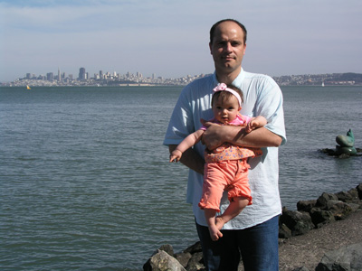 Alexandra and Nasko in Salsalito