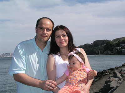 Alexandra, Zlatina and Nasko in Salsalito