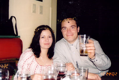 Nasko and Zlatina - new year party